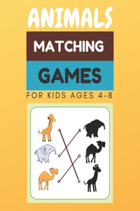 Animals Matching Games For Kids Ages 4-8