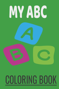 my abc coloring book