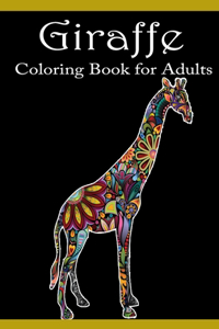 Giraffe Coloring books for adults