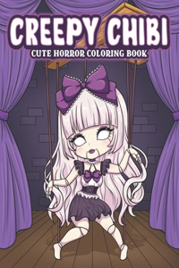 Creepy Chibi Cute Horror Coloring Book
