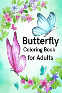 Butterfly Coloring Book for Adults