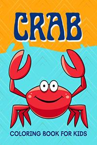 Crab Coloring Book for Kids