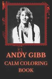 Andy Gibb Coloring Book