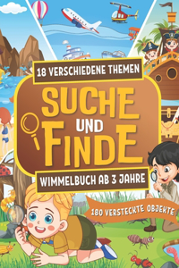 Suche und Finde Wimmelbuch Ab 3 jahre
