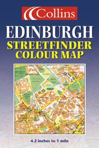 Edinburgh Streetfinder Colour Map