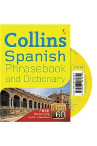 Collins Spanish Phrasebook and Dictionary with CD Pack