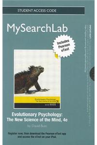 MyLab Search with Pearson eText -- Standalone Access Card -- for Evolutionary Psychology