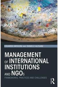 Management of International Institutions and Ngos