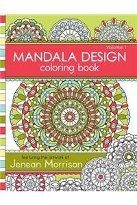 Mandala Design Coloring Book, Volume 1