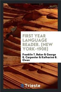 Fourth Year Language Reader