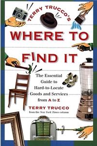 Terry Trucco's Where to Find It