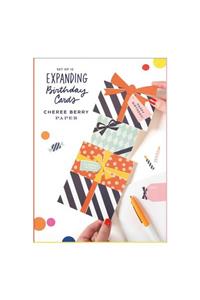 Cheree Berry Expanding Birthday Card Set