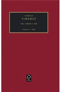 Research in Finance, Volume 17