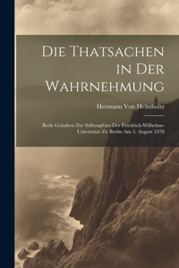 Thatsachen in Der Wahrnehmung