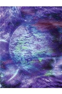 Outer Space Composition Notebook Sci-Fi Planets, College Ruled