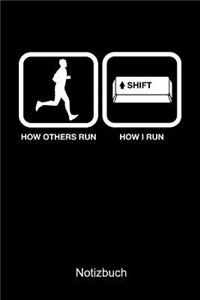 How Others Run How I Run Notizbuch