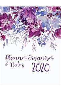 Planner Organizer and Notes 2020