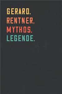 Gérard. Rentner. Mythos. Legende.