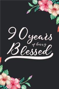 Blessed 90th Birthday Journal