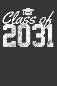 Class of 2031 Graduates Notebook Journal