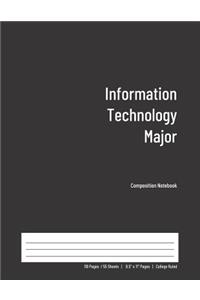 Information Technology Major Composition Notebook