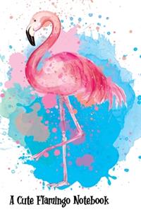 A Cute Flamingo Notebook