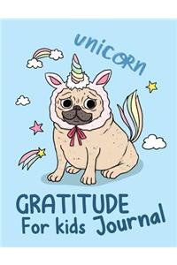 Gratitude Journal for Kids Unicorn