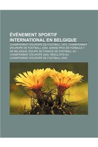 Evenement Sportif International En Belgique