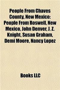 People from Chaves County, New Mexico