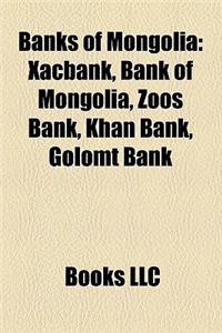 Banks of Mongolia Banks of Mongolia