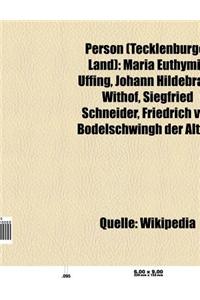 Person (Tecklenburger Land)
