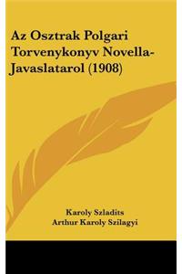 AZ Osztrak Polgari Torvenykonyv Novella-Javaslatarol (1908)