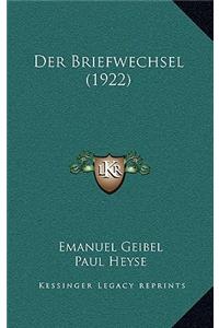 Briefwechsel (1922)