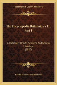 Encyclopedia Britannica V11, Part 1