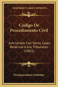 Codigo De Procedimiento Civil