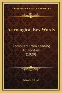 Astrological Key Words