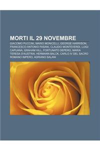 Morti Il 29 Novembre