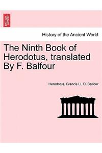 Ninth Book of Herodotus, Translated by F. Balfour