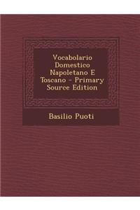 Vocabolario Domestico Napoletano E Toscano