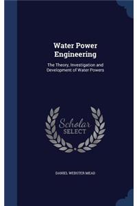 Water Power Engineering