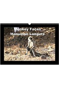Monkey Faces Hanuman Langurs / UK-Version 2017