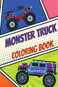 Monster Truck Coloring Book