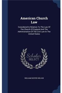 American Church Law