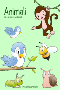 Animali Libro da Colorare per Bimbi 1