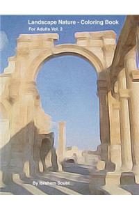 Landscape Nature - Coloring Book