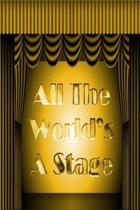 Shakespeare Journal - All The World's A Stage (Yellow)