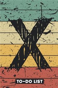 X To-Do List