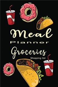 Meal Planner Groceries Shopping List