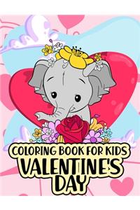 Valentine's Day Coloring Book For Kids