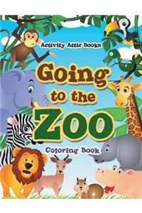 Going to the Zoo Coloring Book